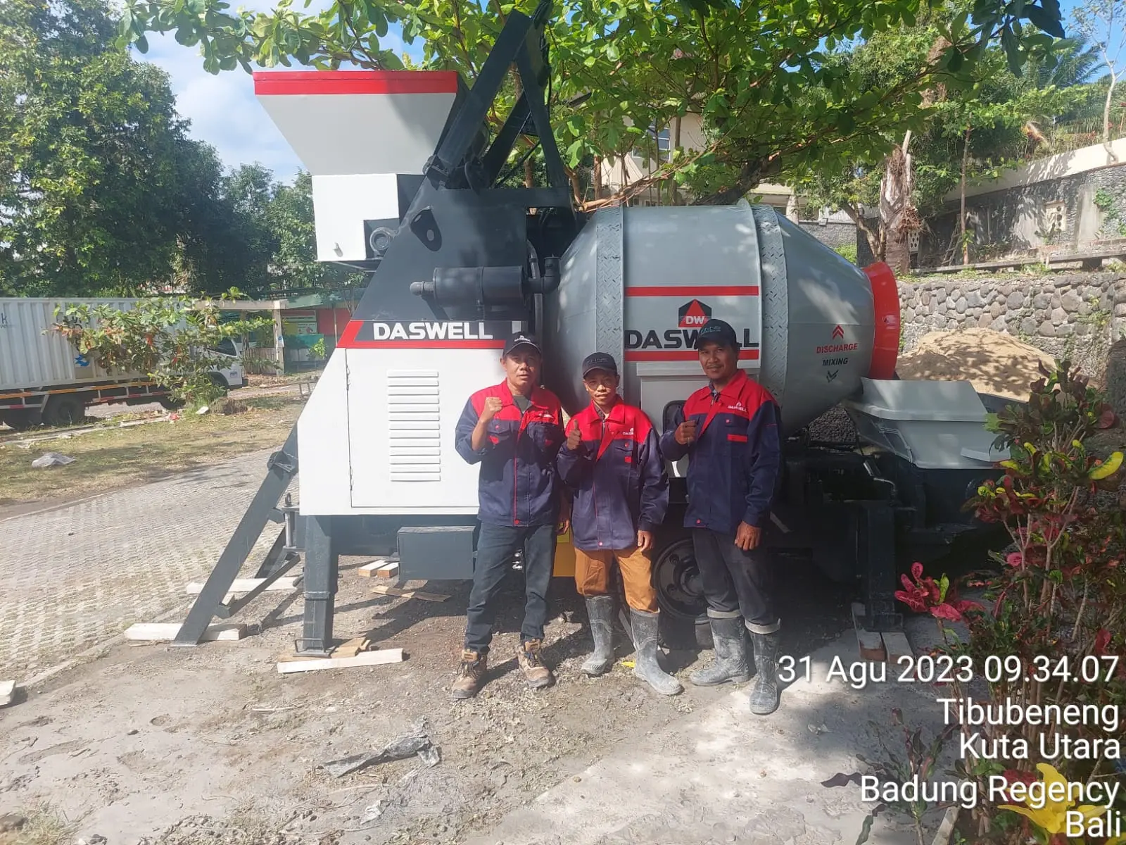 Concrete Mixer with Pump (DMP-50)