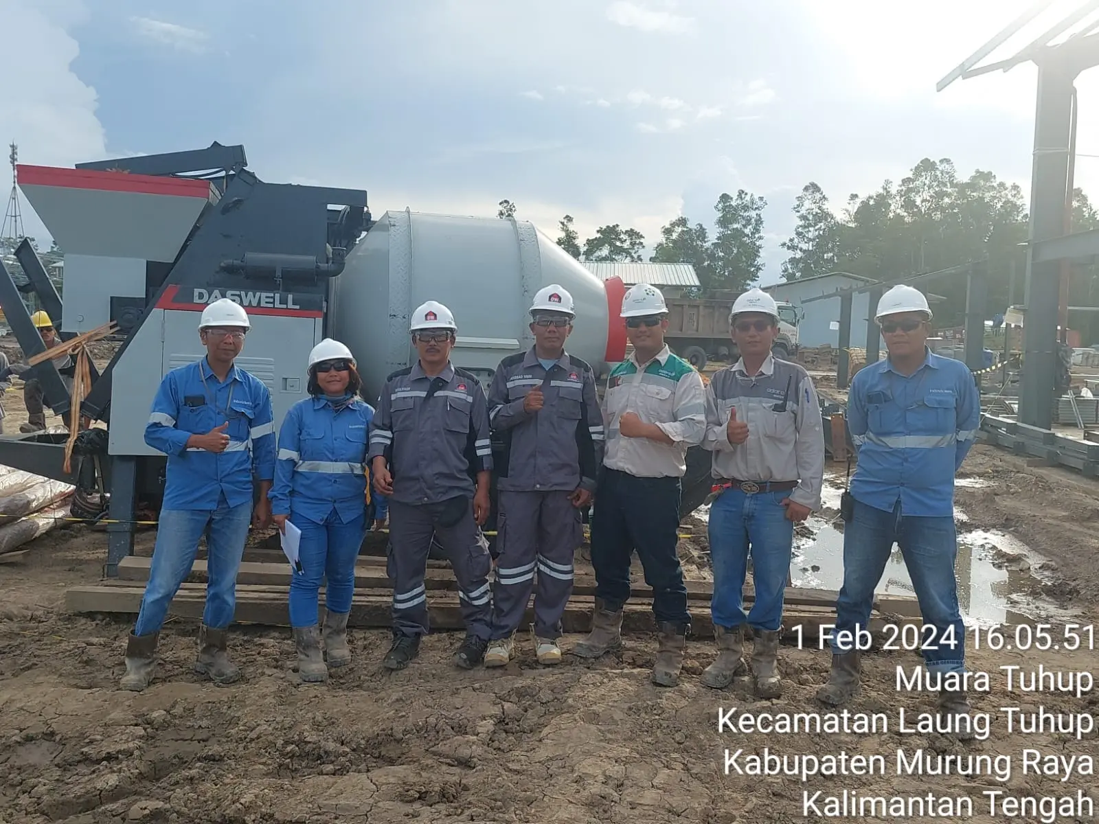 Proyek Rumah Sakit Umum 4 lantai - Muara dua, Palembang